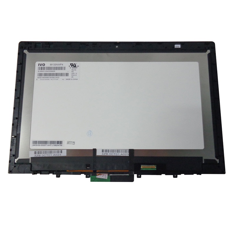 New Lcd Touch Screen w/ Bezel For Lenovo ThinkPad L390 Yoga 13.3 FHD 02DA313 02DL916