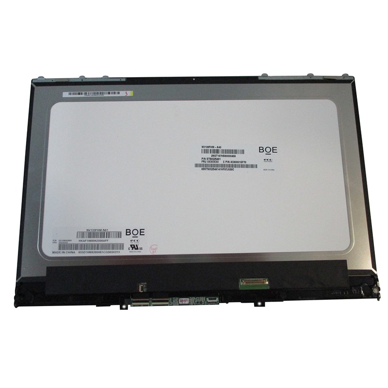 New Lcd Touch Screen w/ Bezel For Lenovo Yoga 730-13 13.3" FHD 30 Pin 5D10Q89746