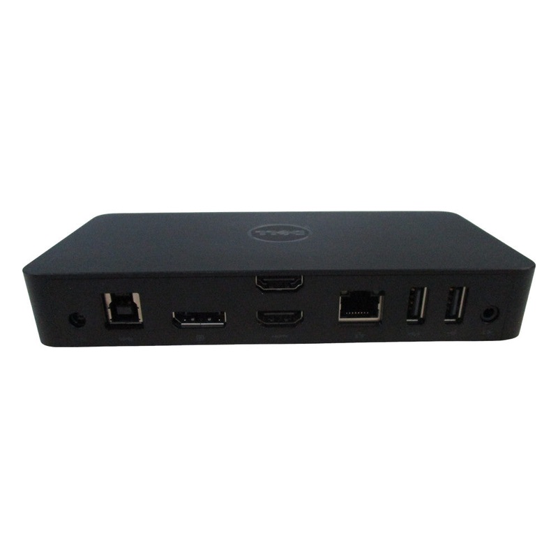 New Dell D3100 Ultra HD/4K Triple Display Docking Station 36M9K  No Power Cord