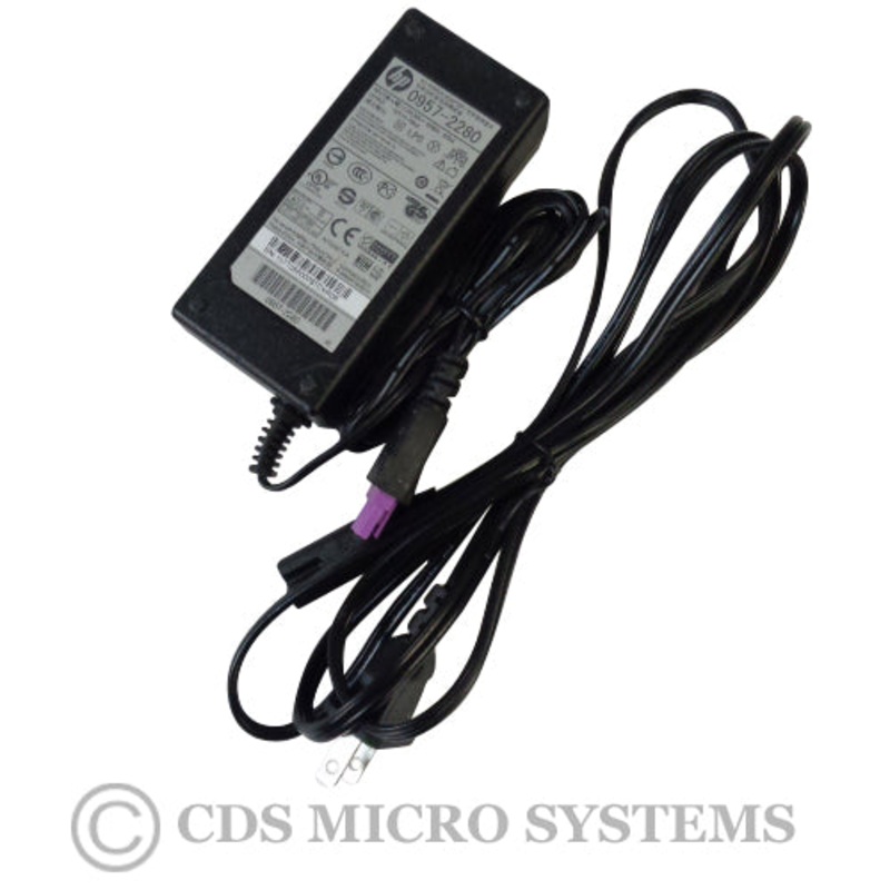 New HP 0957-2280 Printer Ac Power Supply Adapter & Cord +32V 750mA