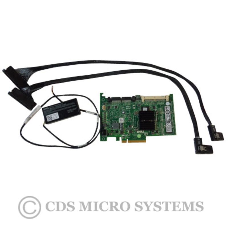 New Dell Perc 6/i PowerEdge Server Integrated Raid Controller Card w/ Cables T954J