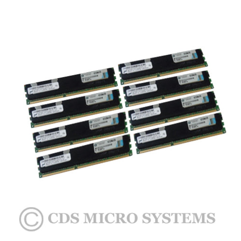 New Dell PowerEdge R410 R610 R710 R910 32GB (8x4GB) PC3-10600 DDR3 Server Memory
