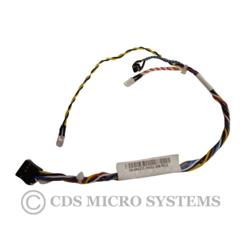 New Dell Studio 540 XPS 435 MT Computer Power Button & Cable R627C
