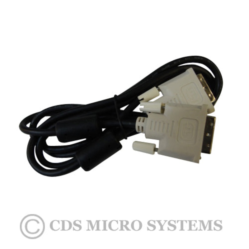 New DVI Cable Male to Male DVI-D 5ft Cord 18 Pin Computer Video Monitor Cable