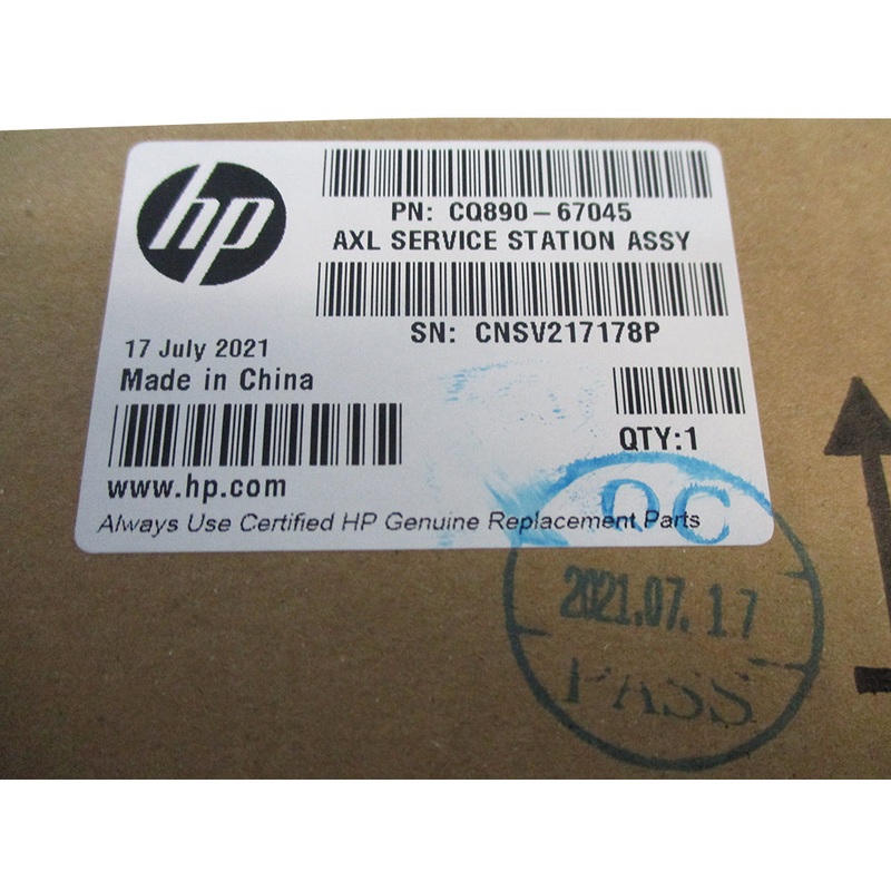 New Genuine HP CQ890-67045 Printer Service Station Assembly