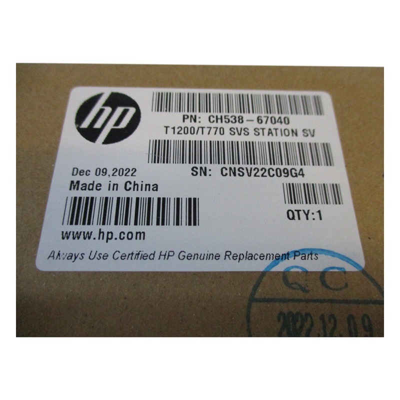New Genuine HP DesignJet CH538-67040 Replacement Printer Service Station