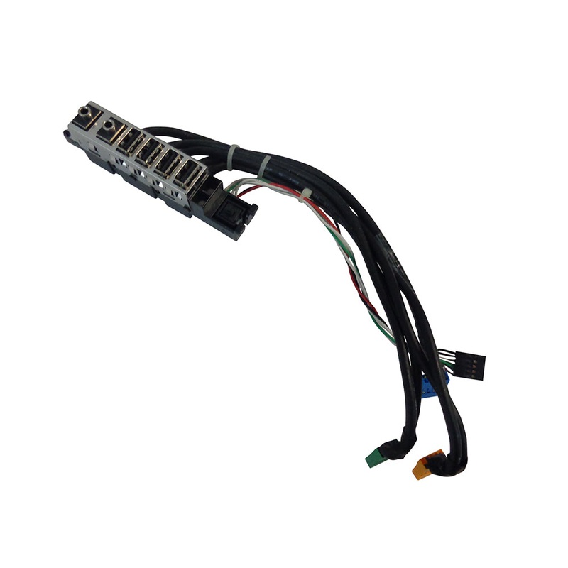 New HP 611897-001 Computer Power Button USB Audio Assembly w/ Cables