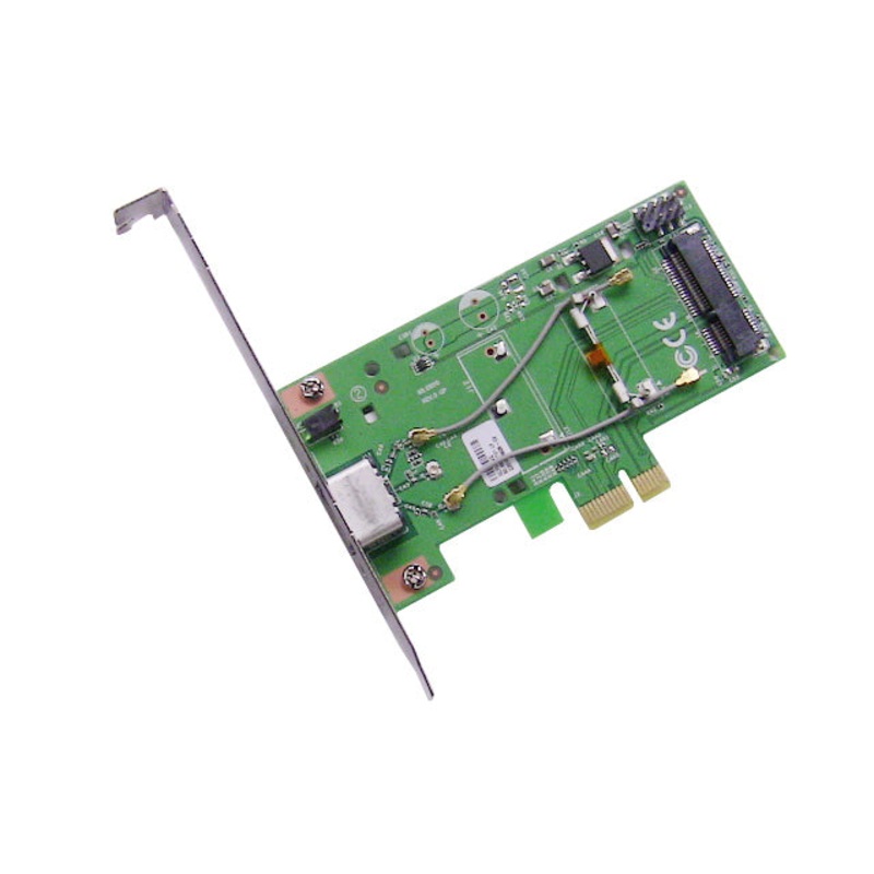 Refurbished Dell OEM Desktop PCI-e Wireless Network Adapter Card Full Height 1MKM4