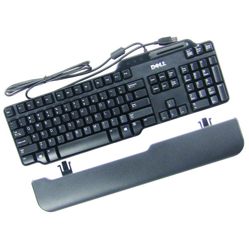 Refurbished Dell OEM USB 104-Key Keyboard  Smart Card Reader TMXWC