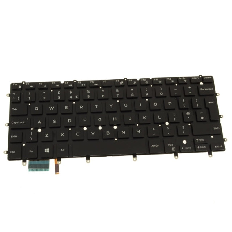 Refurbished UK Dell OEM XPS 9350 9343 Keyboard  Backlight 7DTJ4