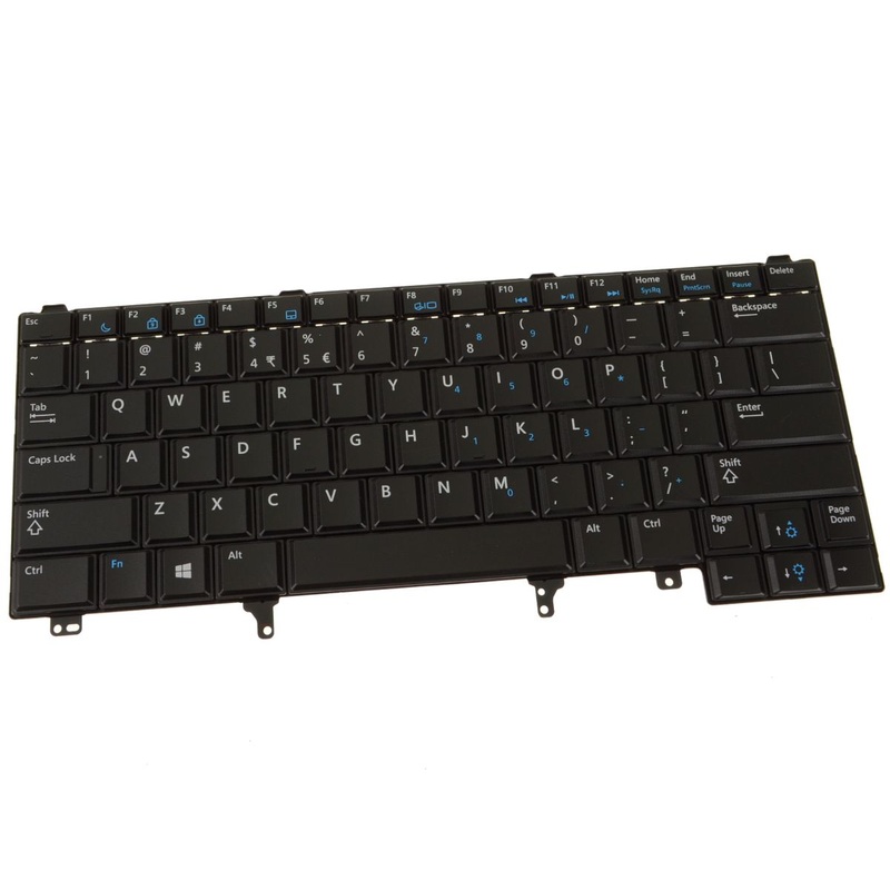 Refurbished US INTL Dell OEM Latitude E6440 Laptop Keyboard Non-Backlit H981P