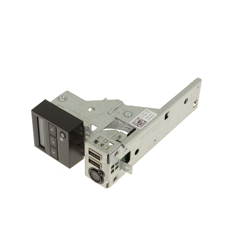 Used Dell OEM PowerEdge T310 T410 Server LCD Power Button USB Front Panel Assembly D310K