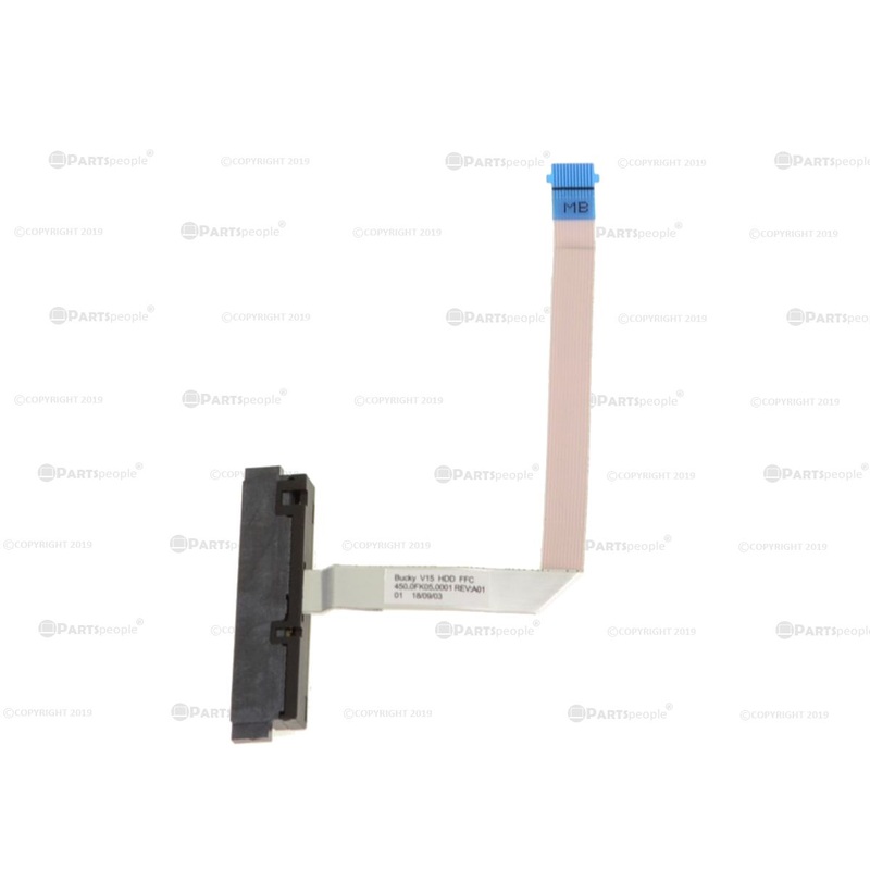 Used Dell OEM Vostro 5581 SATA Hard Drive Adapter Interposer Connector and Cable