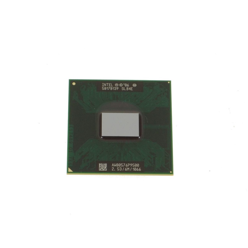 Used Intel Core 2 Duo Mobile 2.53GHZ 6MB cache 1066MHZ FSB CPU Processor SLGE8 SLB4E P9500
