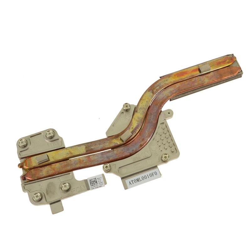 Used OEM Alienware M14x R2 CPU GPU Heatsink Assembly Heatsink Only NCXVJ