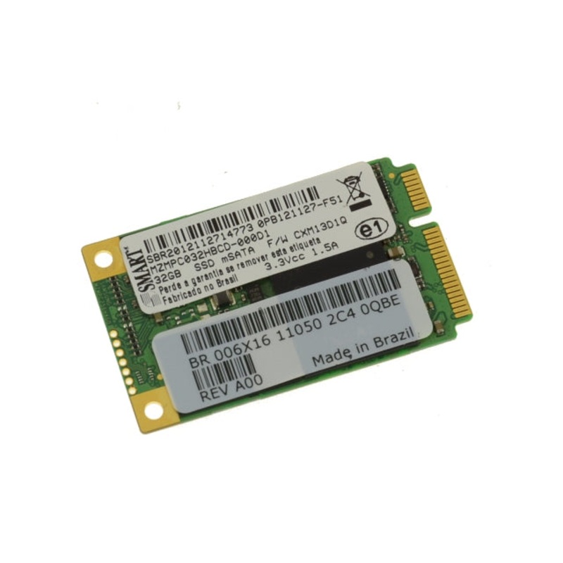 Used Samsung 32GB mSATA Mini-PCI E SSD Solid State Hard Drive SSD 32GB 06X16