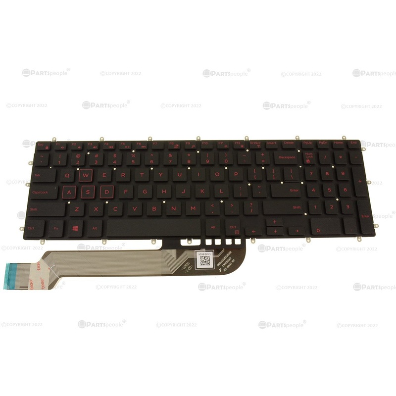 Refurbished Dell OEM G Series G5 5587 G7 7588 G7 7590 Laptop Keyboard No BL C3FD5
