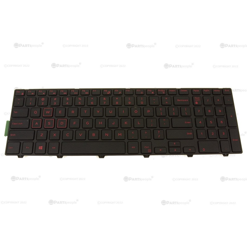 Refurbished Dell OEM Inspiron 5577 5576 Laptop Red Keyboard No BL K8X85