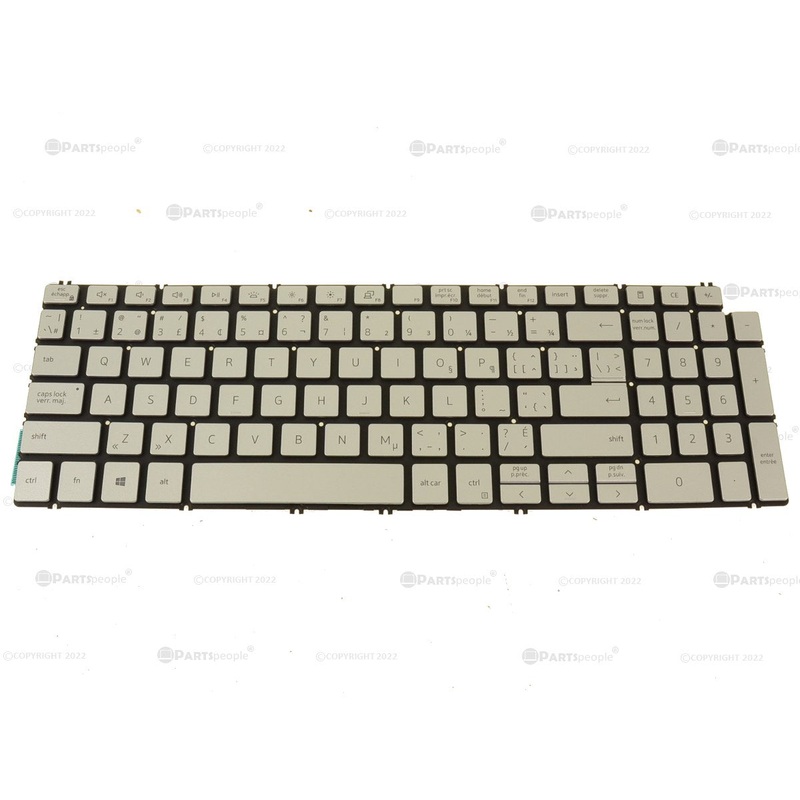 Refurbished French-English Dell OEM Inspiron 7590 17 7791 Laptop Backlit Keyboard FTRM5