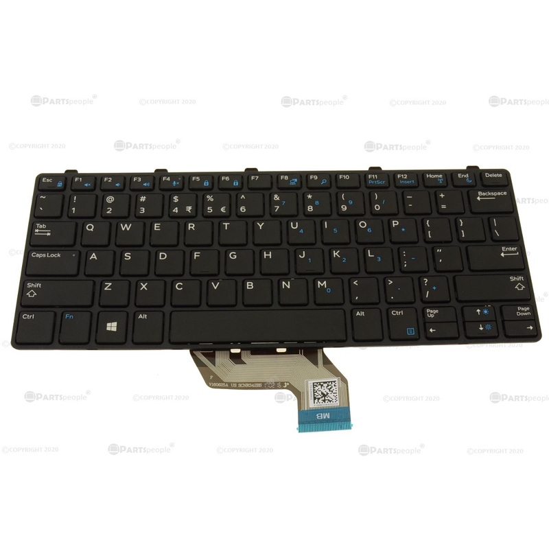 Refurbished US-INTL Dell OEM Latitude 3180 3189 3380 Laptop Keyboard D3C6J