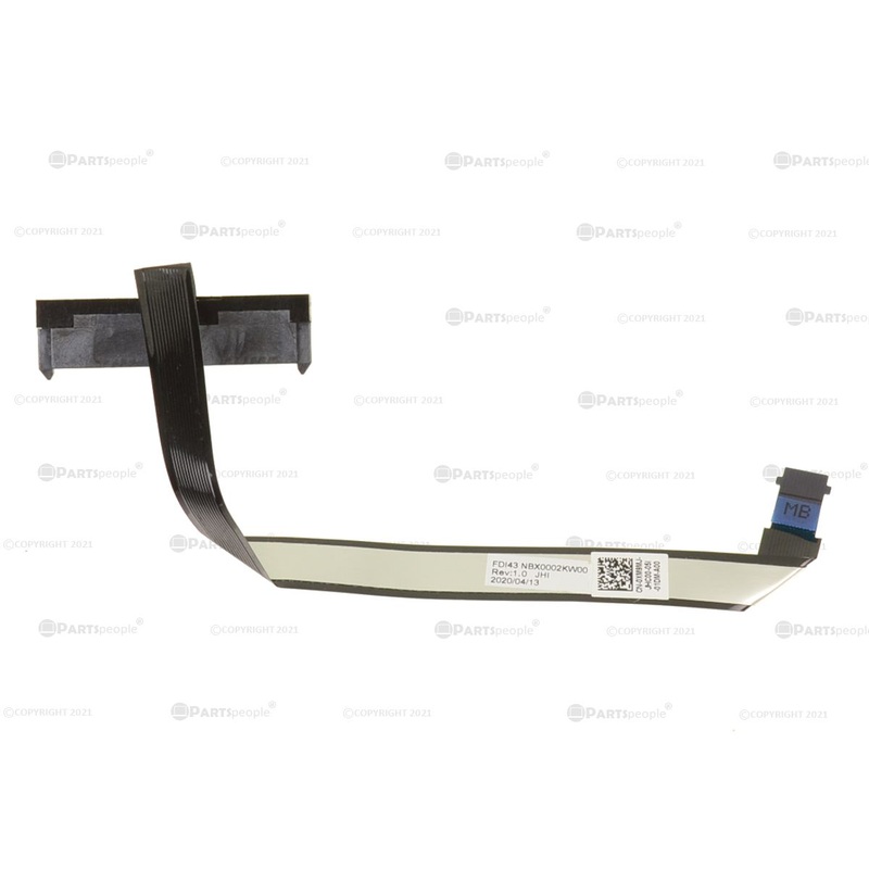 Used Dell OEM Inspiron 5493 5494 SATA Hard Drive Adapter Interposer Connector and Cable XM9MJ