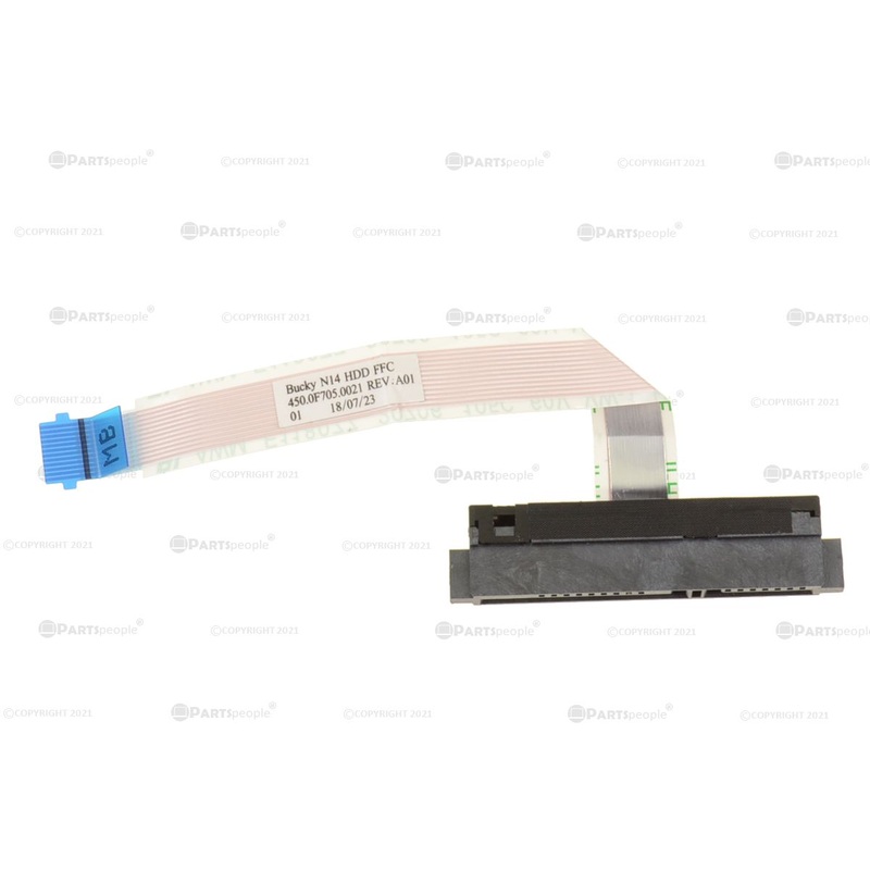 Used Dell OEM Inspiron 5580 SATA Hard Drive Adapter Interposer Connector and Cable