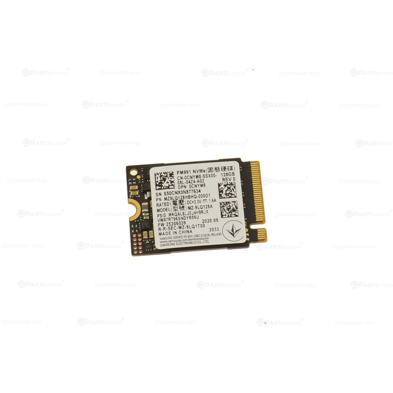 Used Samsung PM991 128GB NVMe PCIE SSD Hard Drive M.2 2230 Card 128GB CNYM8
