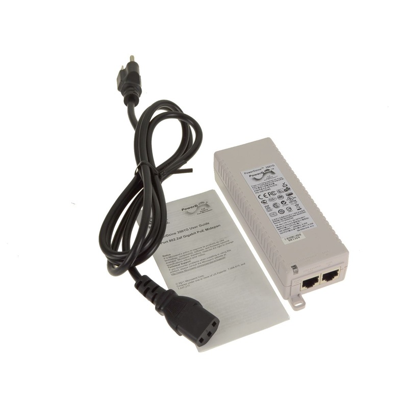 Refurbished Dell OEM Single Port Power Injector for PowerConnect POE Power Over Ethernet Module injector only K1JG4