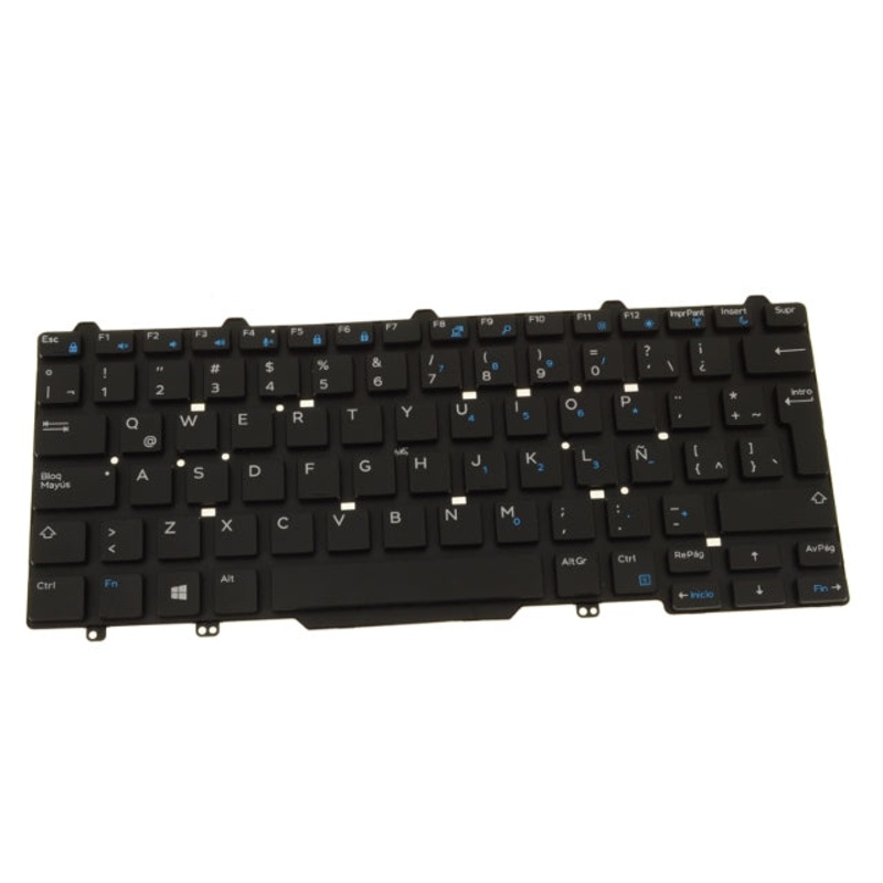 Refurbished Spanish Dell OEM Latitude 3340 3350 Laptop Keyboard Non-Backlit 797YM