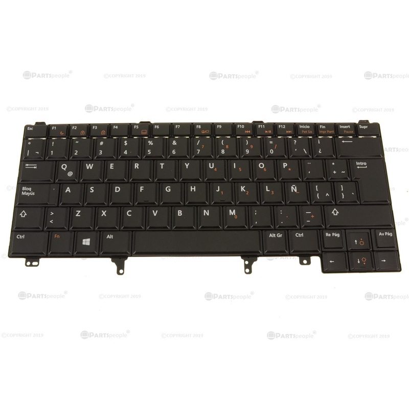 Refurbished Spanish Dell OEM Latitude E6440 Laptop Keyboard SPN-LAC XNR1X