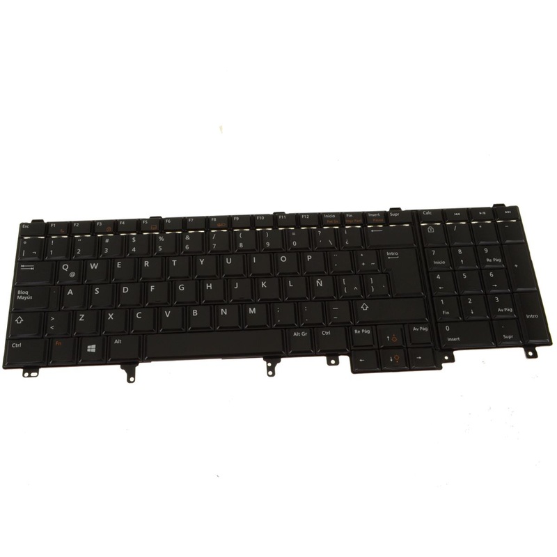 Refurbished Spanish Dell OEM Latitude E6530 E5530 Laptop Keyboard Non-Backlit 5Y6CG