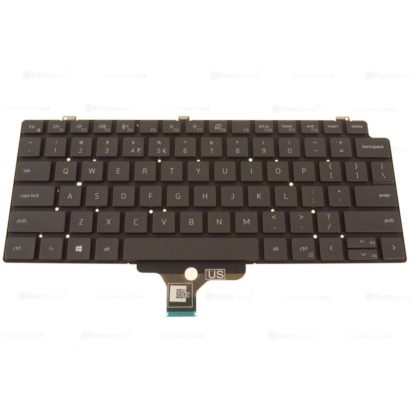 Refurbished US INTL Dell OEM Latitude 7310 Laptop Keyboard 0DV9K