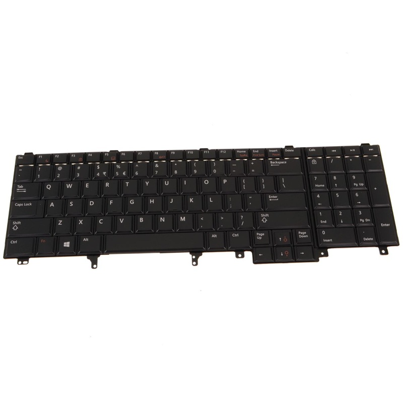 Refurbished US INTL Dell OEM Latitude E6530 E5530 Laptop Keyboard Non-Backlit X6NG0