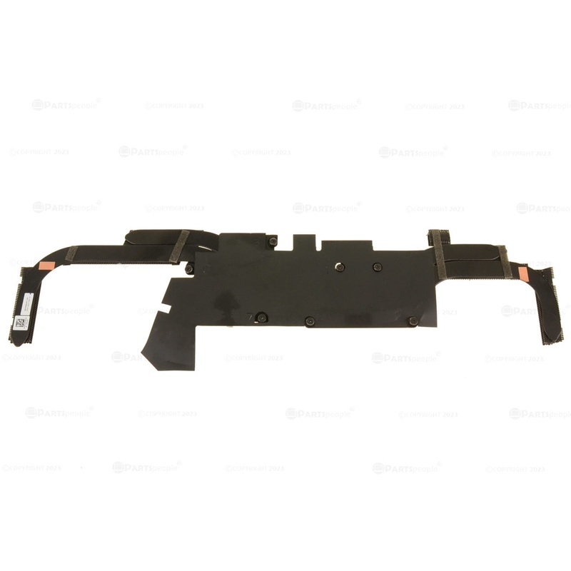 Used Dell OEM Inspiron 7510 CPU Heatsink Assembly Discrete Nvidia Graphics Discrete PWJGP