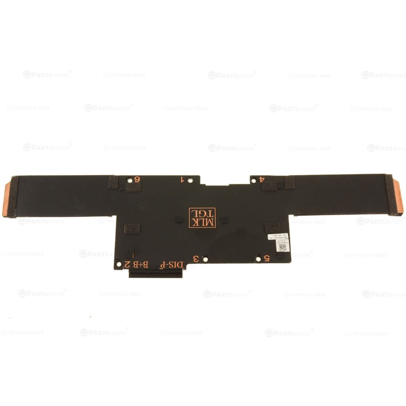 Used Dell OEM XPS 9710 Precision 5760 CPU Graphics Heatsink Assembly for Discrete Nvidia Graphics 4GB -PG89M96