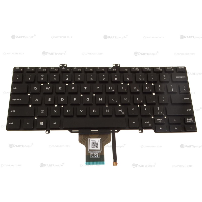 New Dell OEM Latitude 7400 Laptop Keyboard  Backlight RN86F