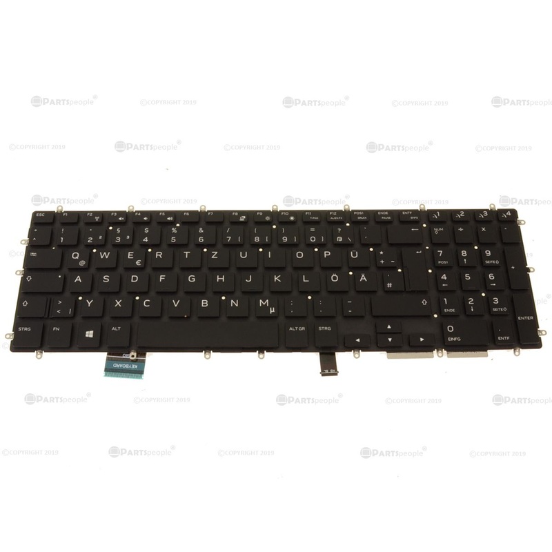 New Germany OEM Alienware m17 m15 Backlit Laptop Keyboard Assembly  PNYM0