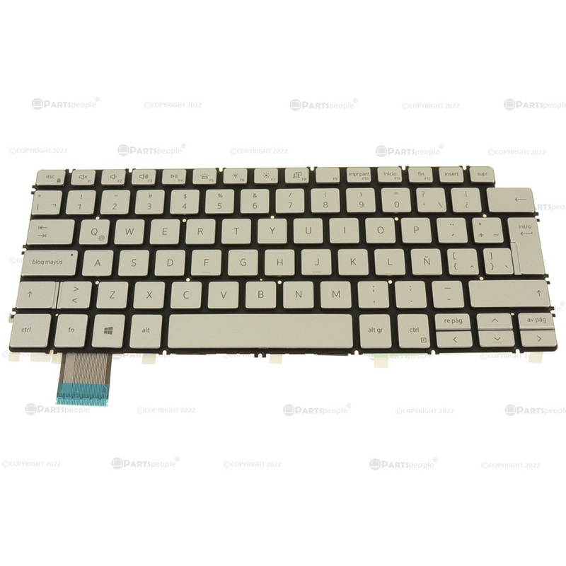 New SPANISH Dell OEM Inspiron 7490 7391 2-in-1 Laptop Backlit Keyboard 7H37T 7DYJK