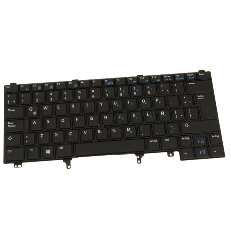 New Spanish Dell OEM Latitude E6440 Laptop Keyboard Non-Backlit 4D57R