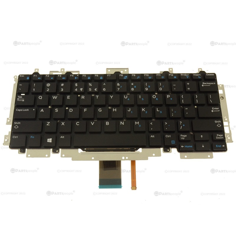 New US INTL Dell OEM Latitude E7270 Backlit Laptop Keyboard  Bracket Backlight TFW5W