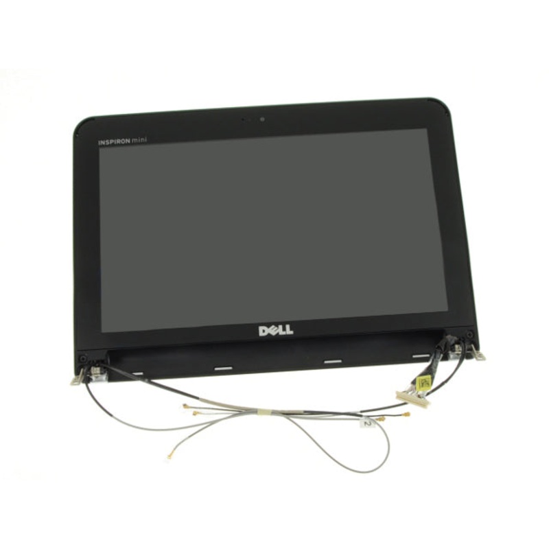 New White Dell OEM Inspiron Mini 10 1010 10.1" Complete LCD Screen Panel Assembly R867N