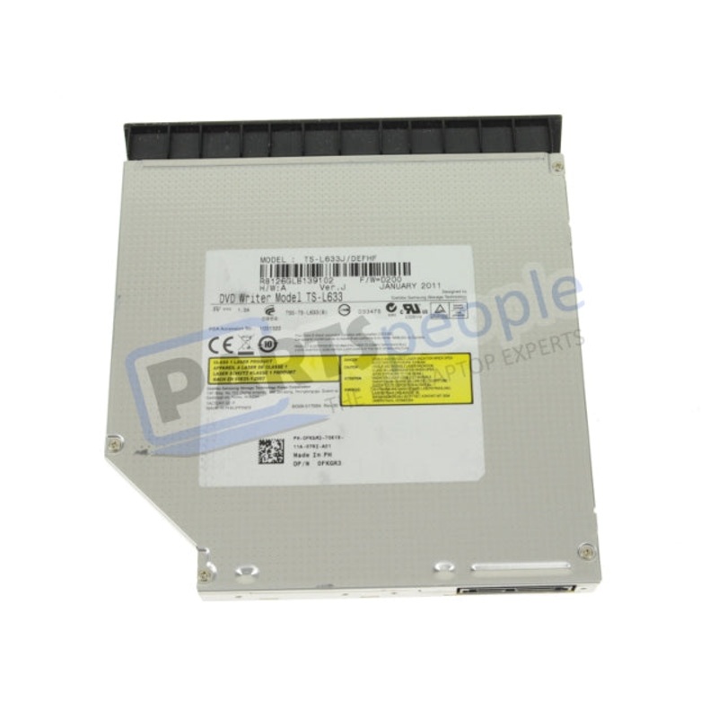 Refurbished Dell OEM Latitude E5510 8x SATA DVDRW CDRW Dual Layer Burner Drive Module P6VH0