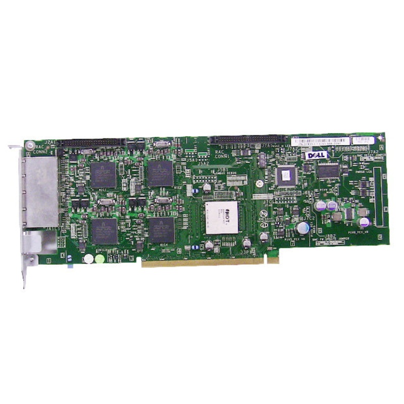 Refurbished Dell OEM PowerEdge R900 Server PCI-e 4-Port Network Adapter Card Full Height YR352
