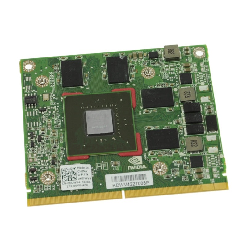 Refurbished Dell OEM Precision M4600 2GB Nvidia Quadro 1000m Video Graphics Card KDWV4