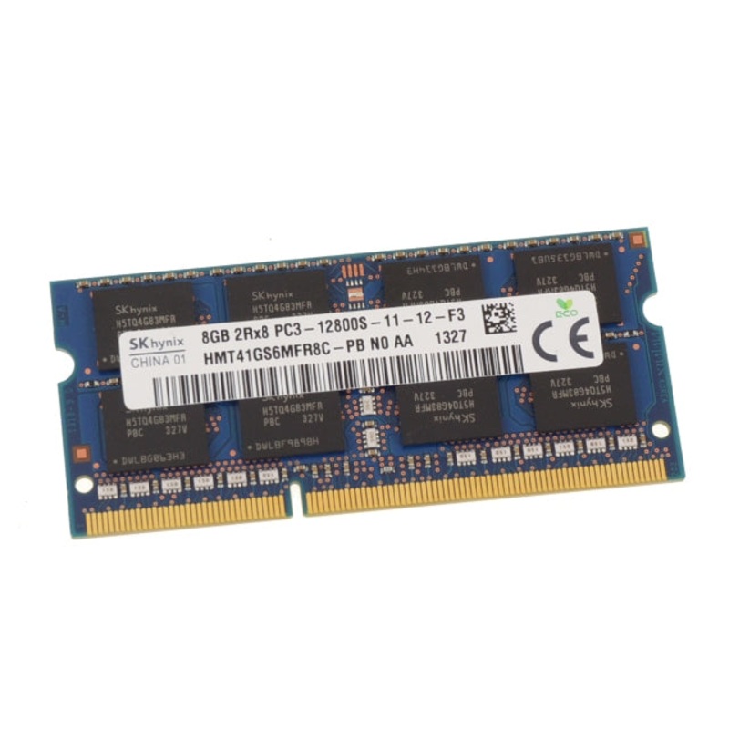 Used DDR3 8GB 1600Mhz PC3-12800 Sodimm Laptop RAM Memory Stick