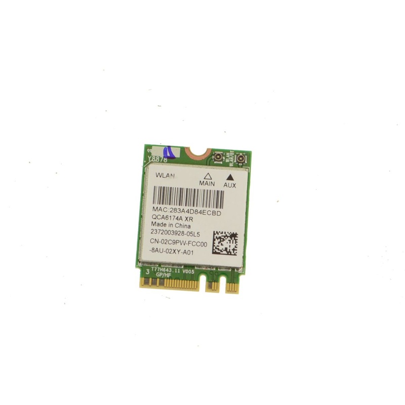 Used Qualcomm QCA6174A XR Dual Band WLAN WiFi 802.11 ac/a/b/g/n  BT 5.0 M.2 Card 2C9PW
