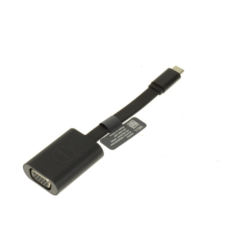 New Dell OEM USB-C to VGA Video Output Dongle Adapter Cable RV9HP