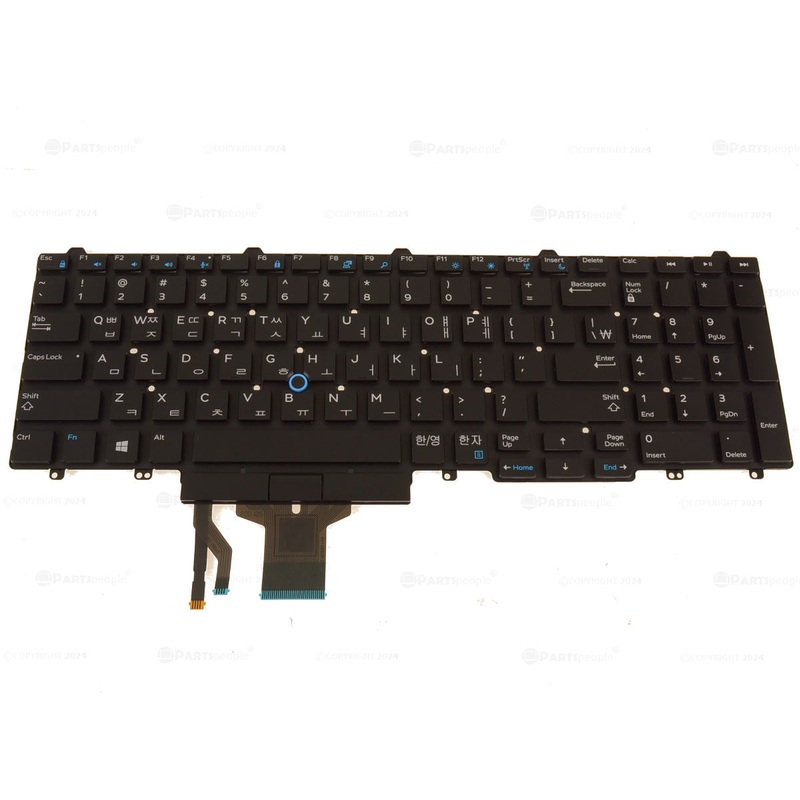 Refurbished Korean Dell OEM Latitude E5570 Precision 7710 7720 Laptop Keyboard NDKHY