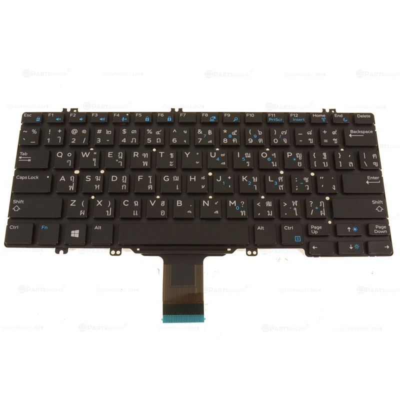 Refurbished Thailand Dell OEM Latitude 5289 7280 5280 7380 Laptop Keyboard 91F14