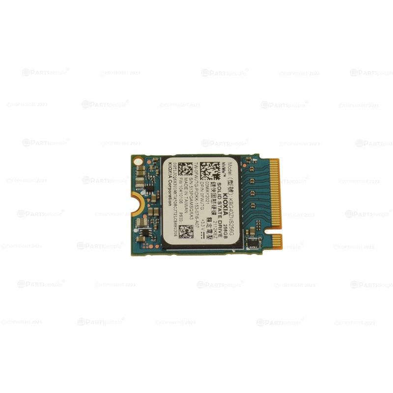 Used KIOXIA 256GB NVMe PCIE SSD Hard Drive M.2 2230 Card 256GB FWJTG